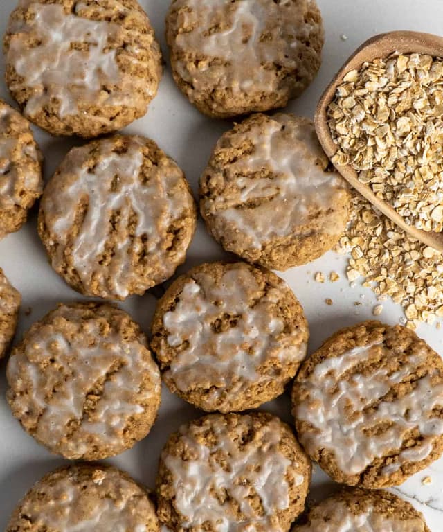 Iced Oatmeal Cookies Punchfork