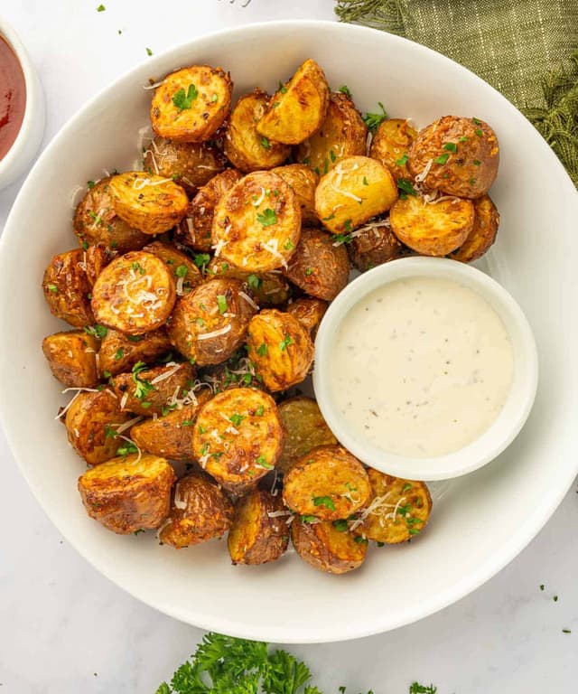 Air Fryer Red Potatoes Punchfork
