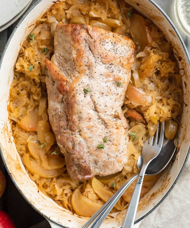 Pork and Sauerkraut Punchfork