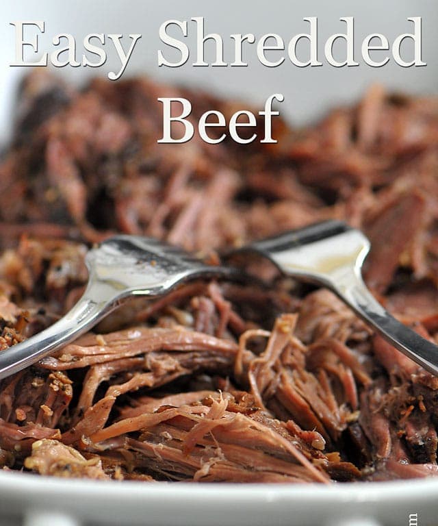 Slow Cooker Shredded Beef Punchfork