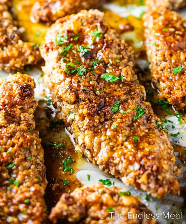 Paleo Honey Garlic Chicken Fingers Punchfork