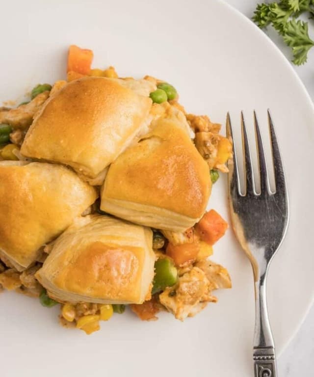 Chicken Pot Pie with Grands Biscuits Punchfork