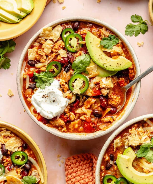 Chicken Enchilada Chili Punchfork