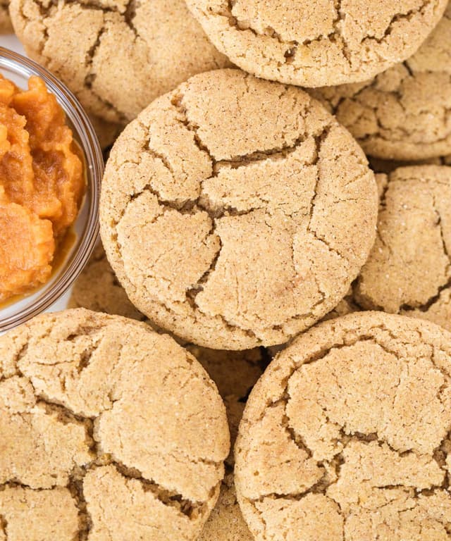 Pumpkin Snickerdoodle Cookies Punchfork