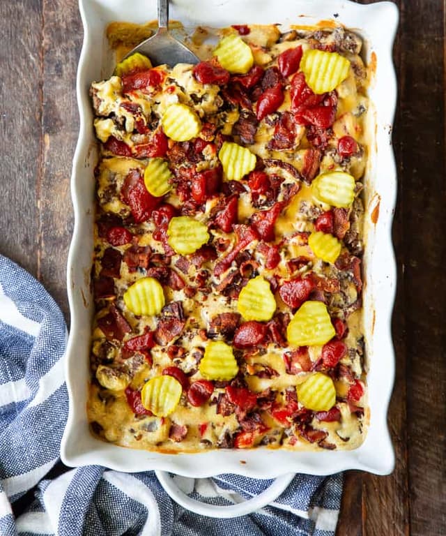 Bacon Cheeseburger Casserole (Paleo, No Added Sugar) Punchfork