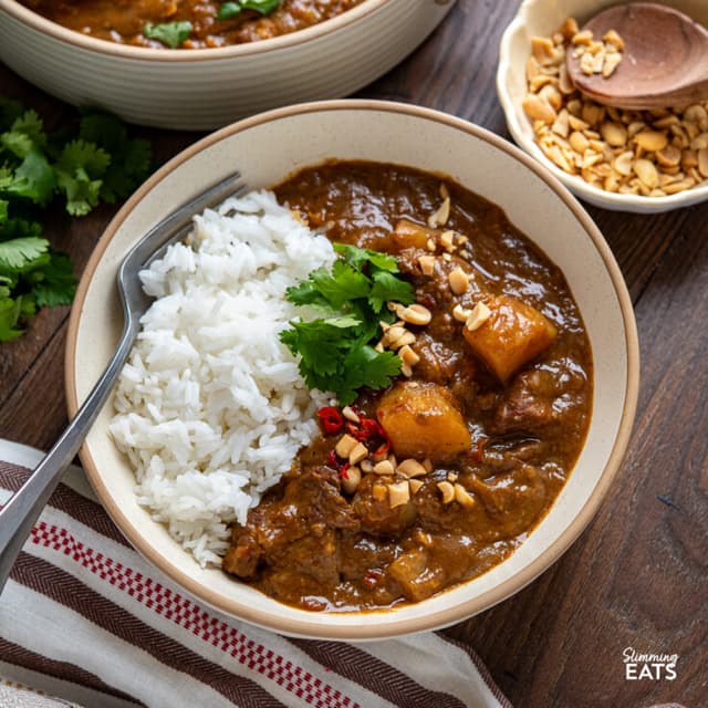 Slow Cooker Beef Massaman Curry Punchfork