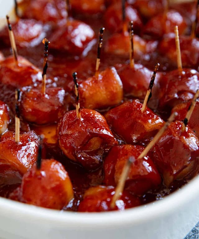Bacon Wrapped Water Chestnuts Punchfork