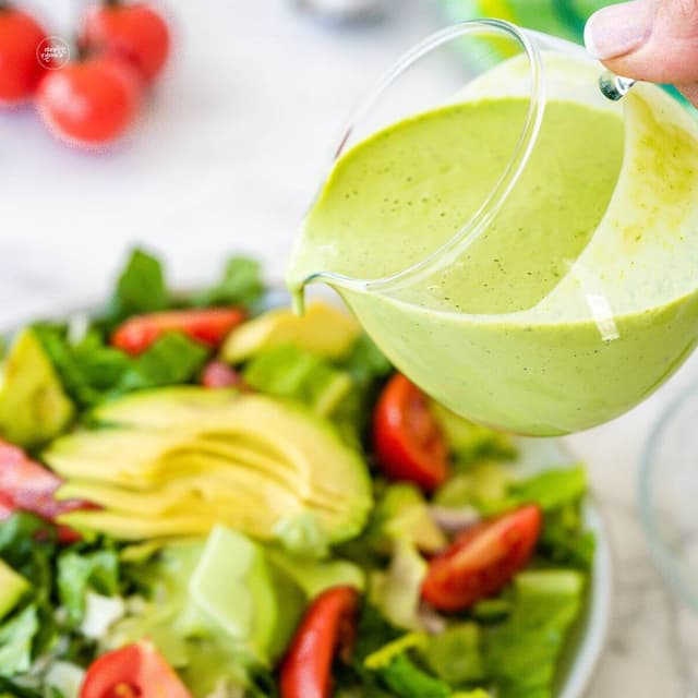 Homemade Green Goddess Salad Dressing (Panera Copycat) Punchfork