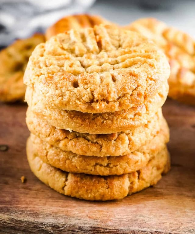 Air Fryer Peanut Butter Cookies Punchfork