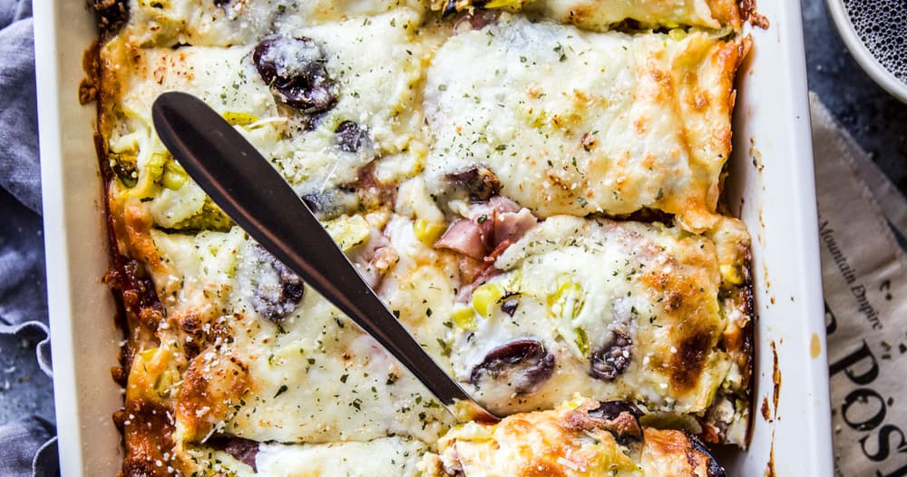 Easy Antipasto Breakfast Casserole Punchfork