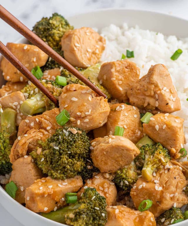 Instant Pot Chicken and Broccoli Punchfork