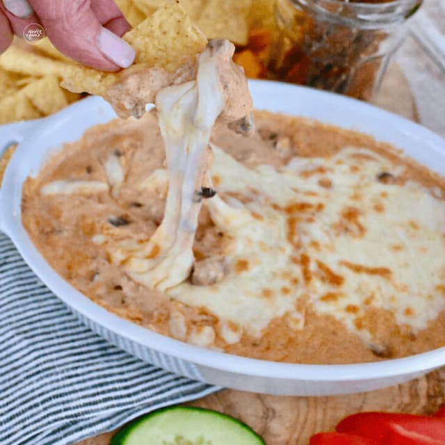 3 Ingredient Chili Cheese Dip (Crock Pot) Punchfork