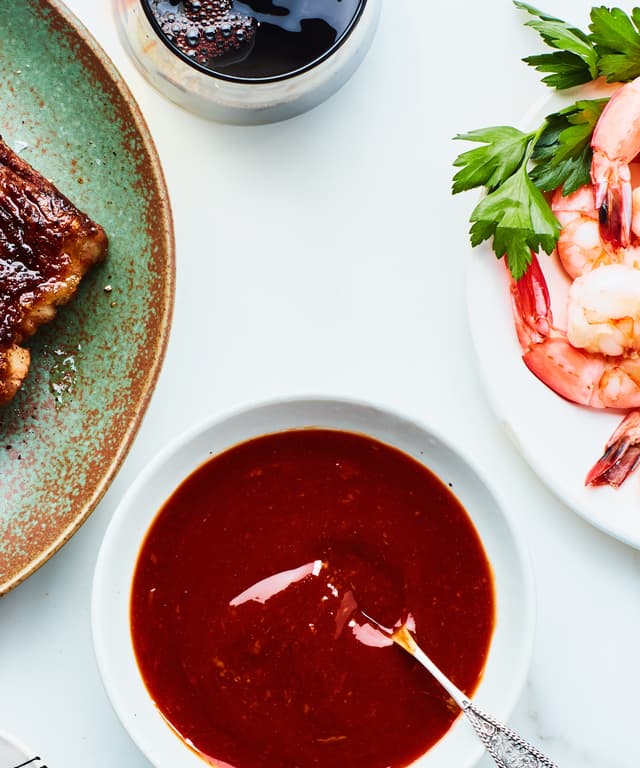 Peter Lugerstyle OldFashioned Steak Sauce Punchfork