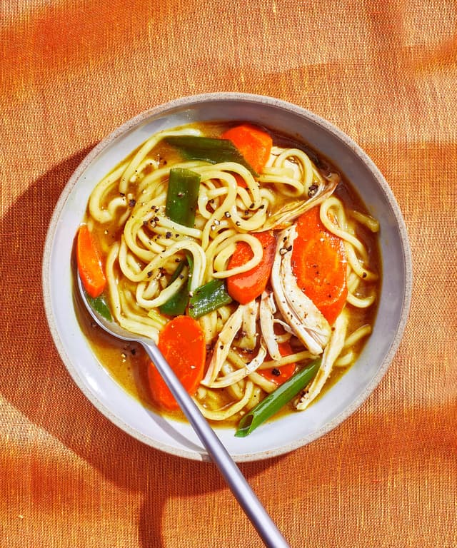 Gingery Chicken Noodle Soup Punchfork