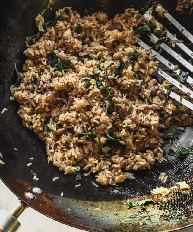 Thai Basil Fried Rice Punchfork