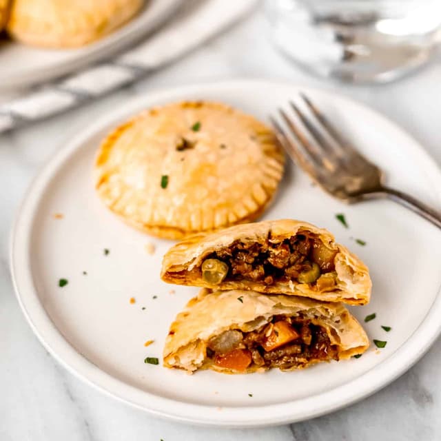 Savory Ground Beef Hand Pies Punchfork