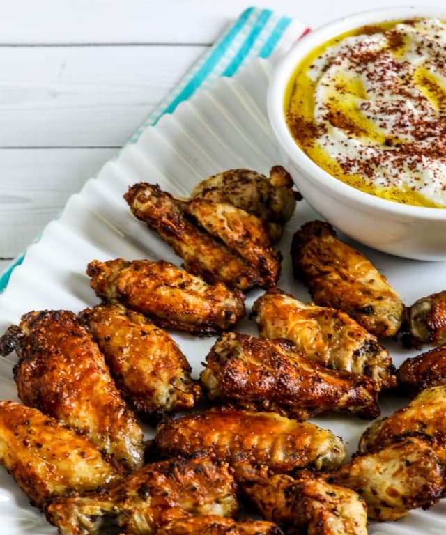 Greek Air Fryer Wings Punchfork