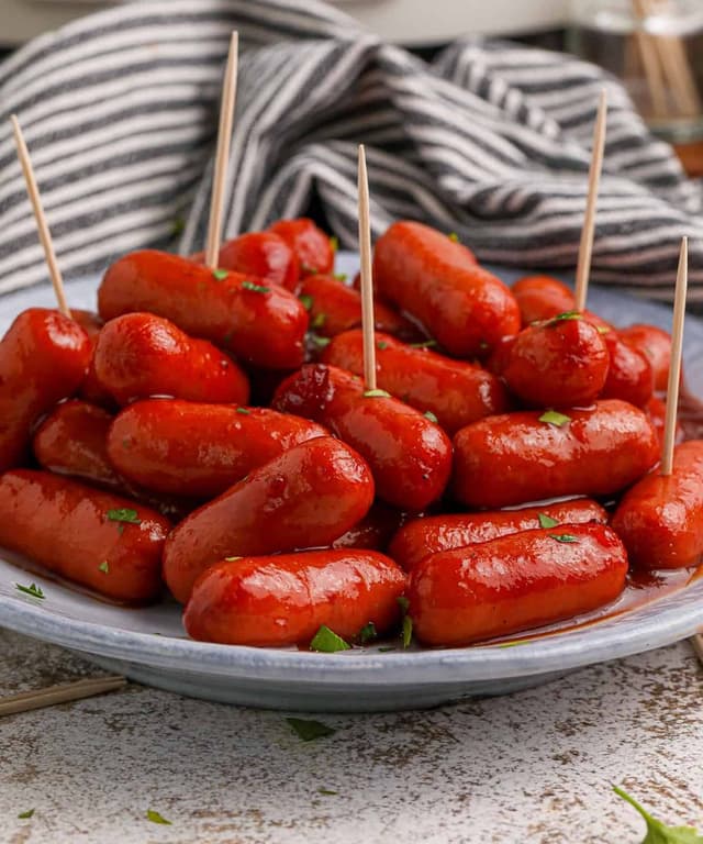 Slow Cooker Cranberry Little Smokies Punchfork