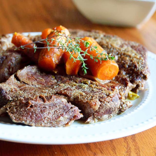 Easy Pressure Cooker Pot Roast Punchfork