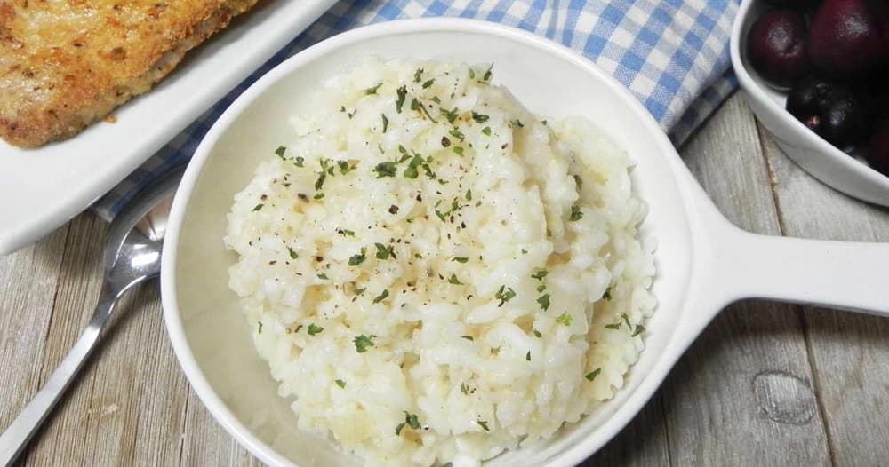 ParmesanBlack Pepper Arborio Rice Pilaf Punchfork