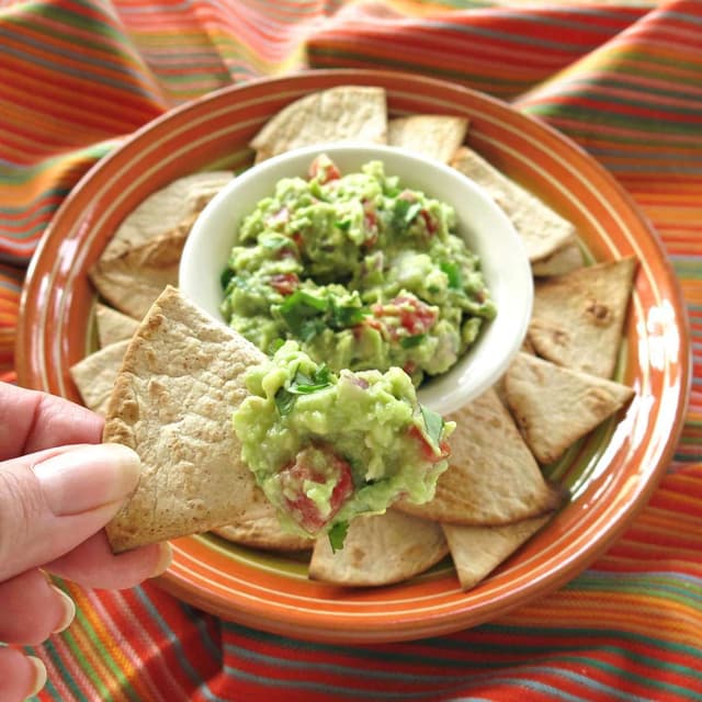 LowCarb Tortilla Chips Punchfork