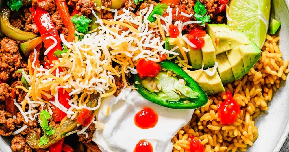 Ground Beef Fajitas | Punchfork