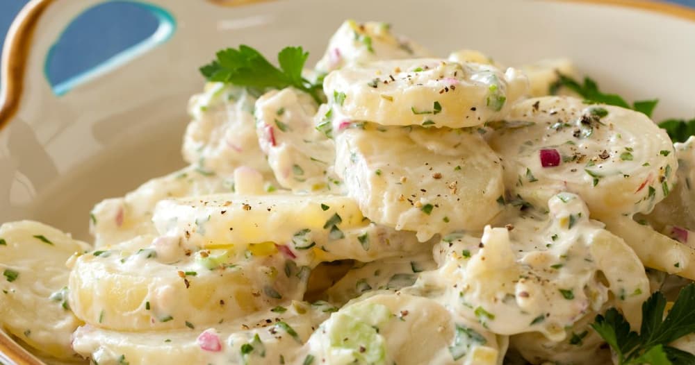 ColdFashioned Potato Salad Punchfork