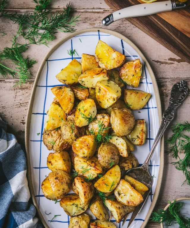 Dill Roasted Potatoes Punchfork