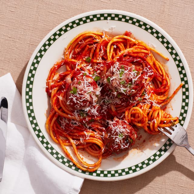 Easy Spaghetti and Meatballs Punchfork