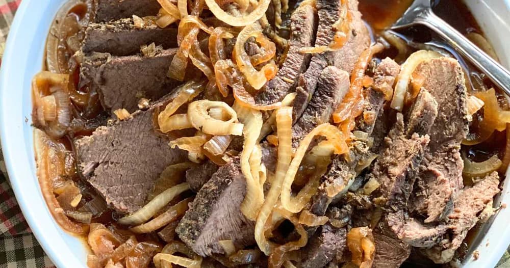 Easy Bottom Round Roast (CrockPot) Punchfork