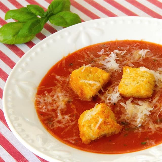 My Amazing Tomato Basil Soup (Like Applebee's) Punchfork