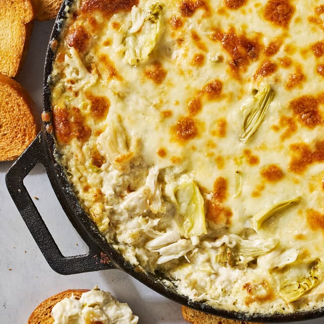 Crab Artichoke Dip Punchfork