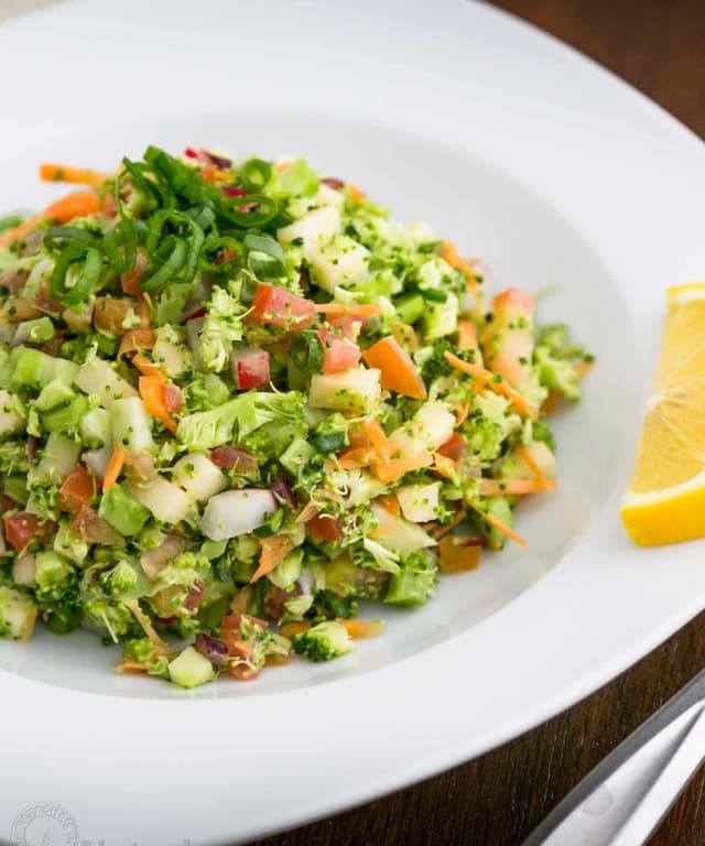 Loaded Broccoli Radish Salad Punchfork