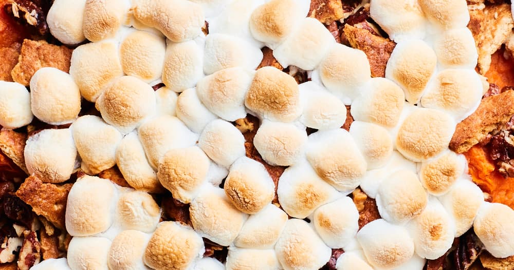 Sweet Potato Casserole with Graham Cracker Streusel Punchfork