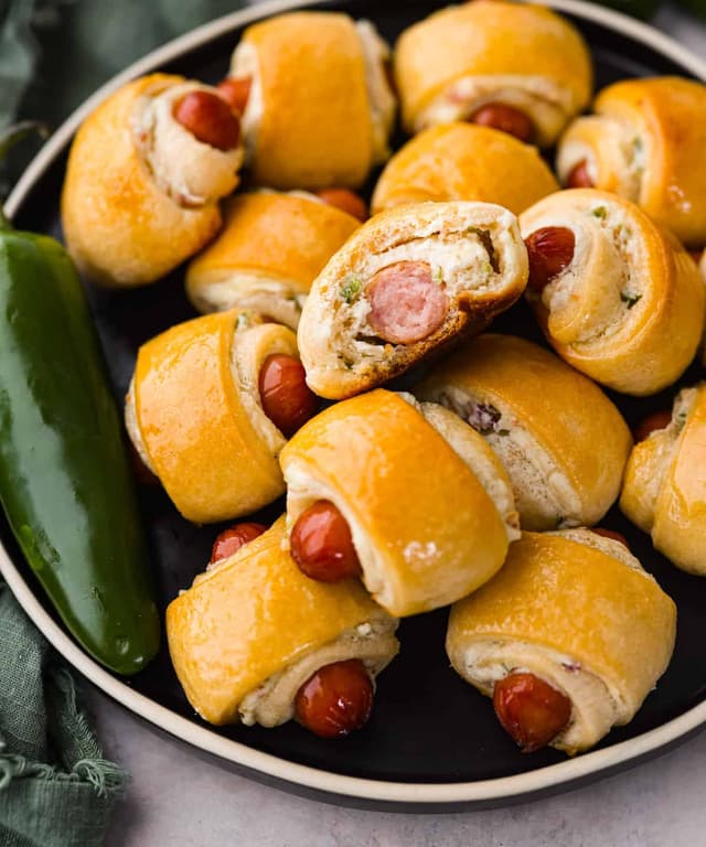 Jalapeño Popper Pigs in a Blanket Punchfork