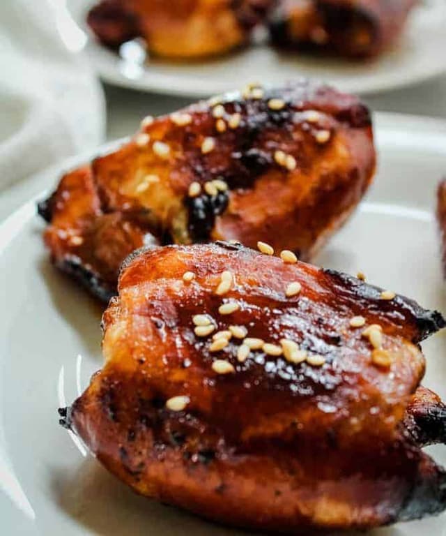 Air Fryer Honey Soy Chicken Thighs Punchfork