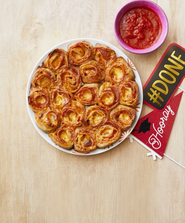 Pepperoni Pizza Rolls Punchfork