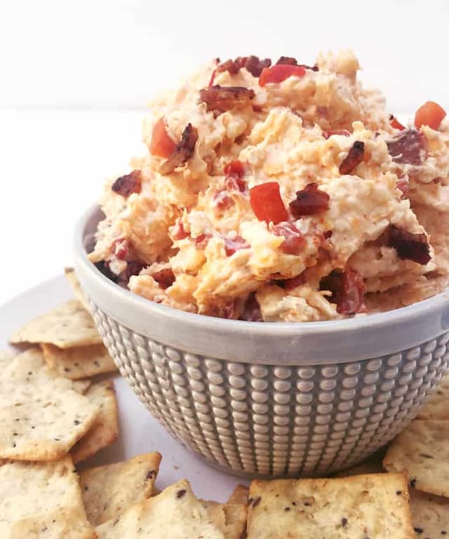 Spicy Bacon Pimento Cheese Punchfork