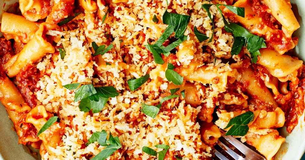 SunDriedTomato Romesco Pasta Punchfork