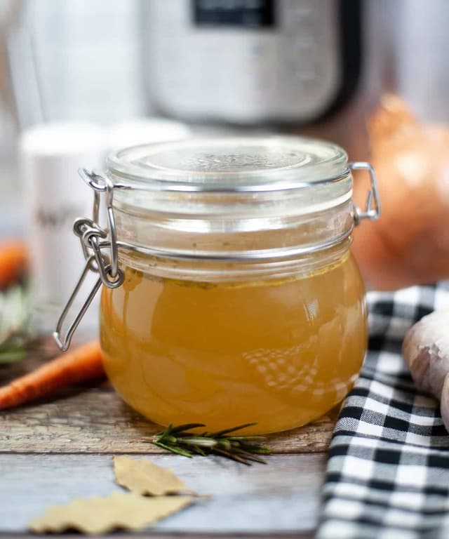 Instant Pot Chicken Stock Punchfork