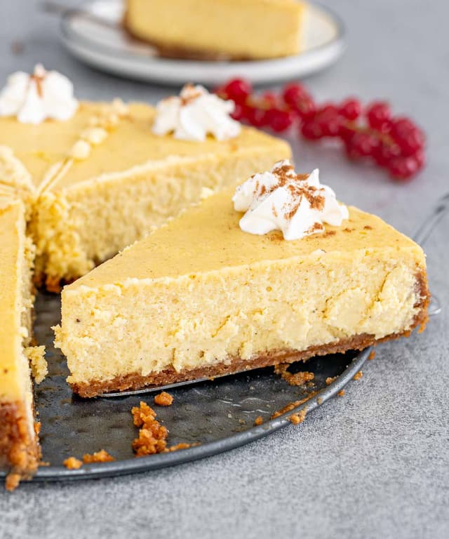 Eggnog Cheesecake Punchfork