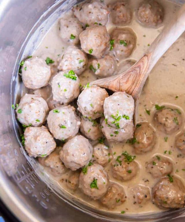 Instant Pot Frozen Meatballs Punchfork