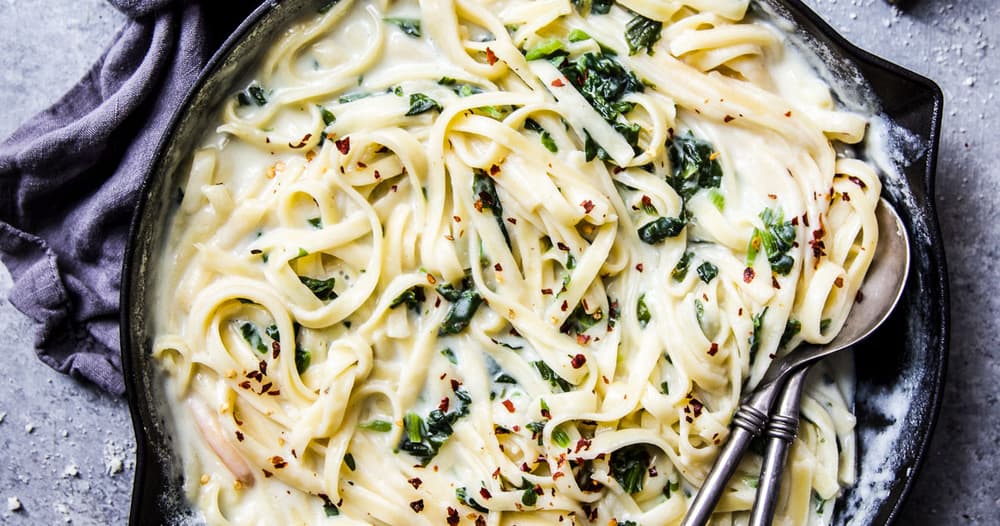 Easy Cottage Cheese Fettuccine Alfredo Punchfork