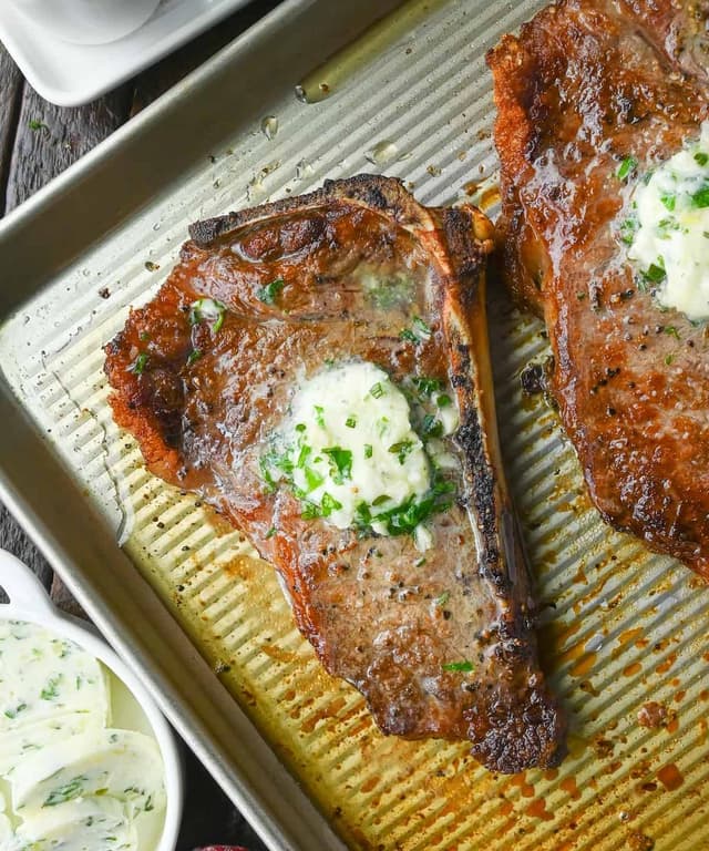 Oven Broiled New York Steak Punchfork