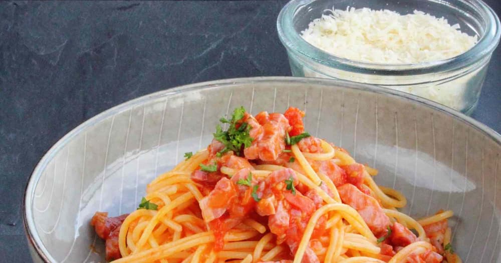 Spaghetti Amatriciana Recipes Punchfork