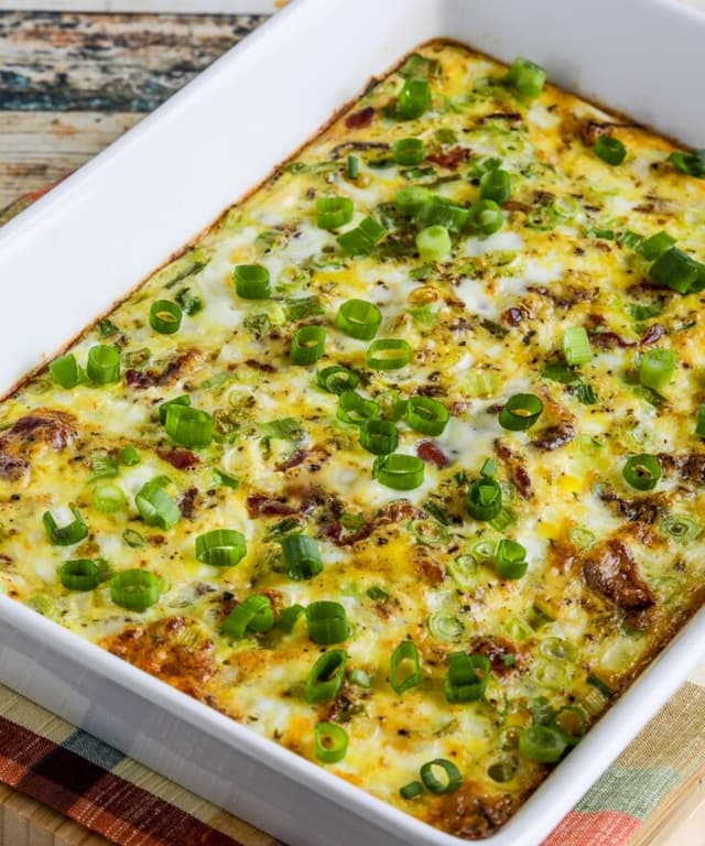 Bacon Feta Breakfast Casserole Punchfork
