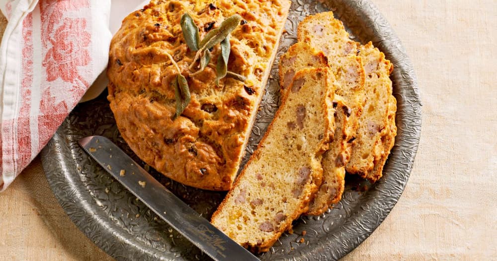 Brown Butter and Sausage Quick Bread Punchfork