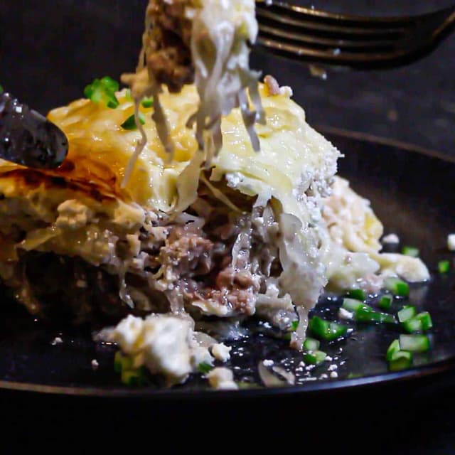 Sauerkraut Casserole with Ground Beef Punchfork