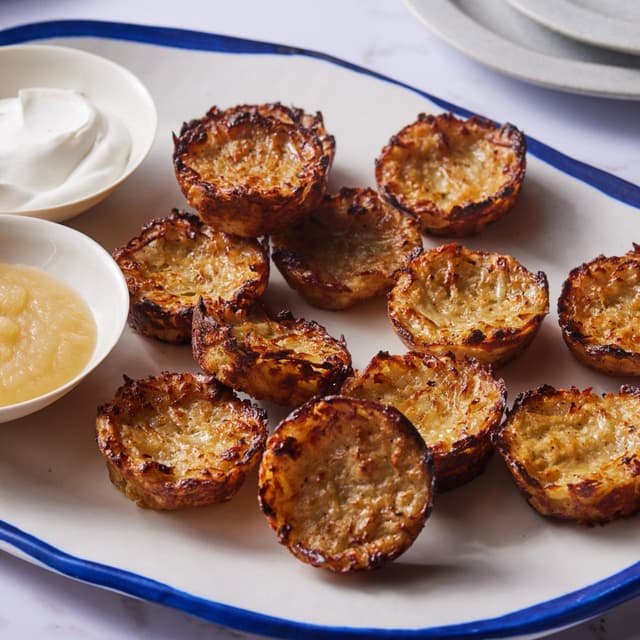 Muffin Tin Latkes Punchfork