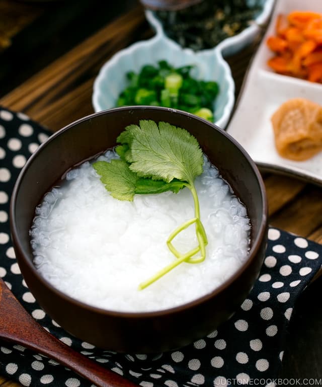 Japanese Rice Porridge (Okayu) Punchfork